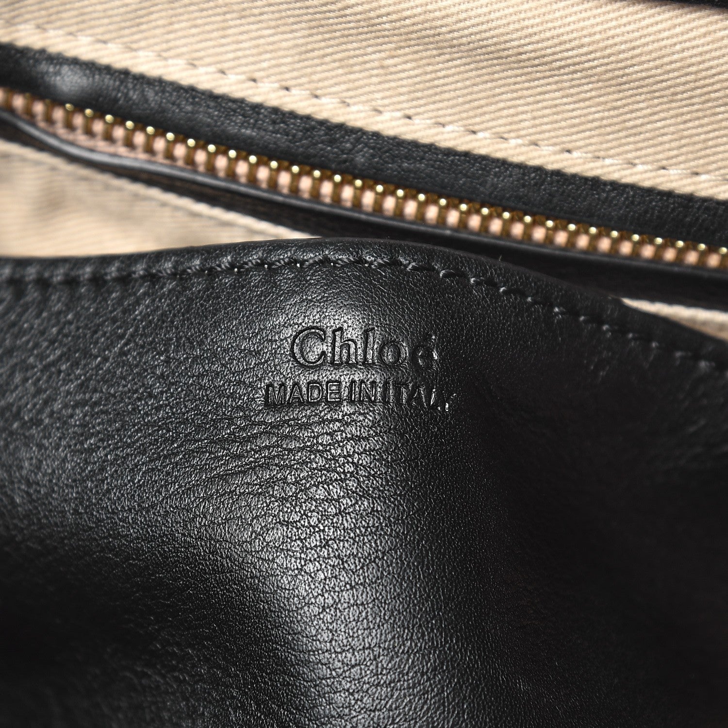 Chloe Grained Lambskin Calfskin Small Lexa Shoulder Bag Black 8 of 12