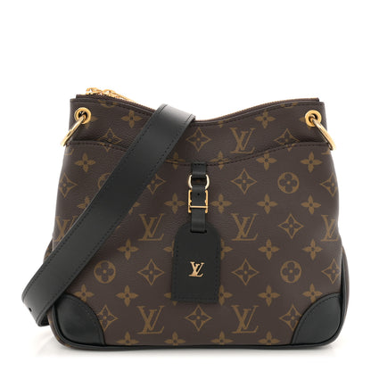 Louis Vuitton Monogram Odeon PM Black 1 of 10