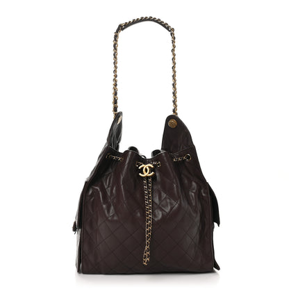 Chanel Caviar Quilted Medium Chanel 25 Handbag Dark Brown 1 of 11