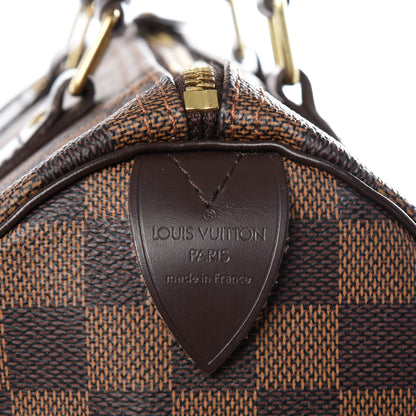 Louis Vuitton Damier Ebene Speedy 30 9 of 11