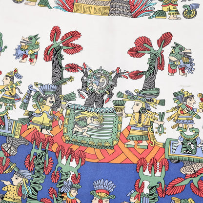 Hermes Silk Astres et Soleils Scarf 90 6 of 6