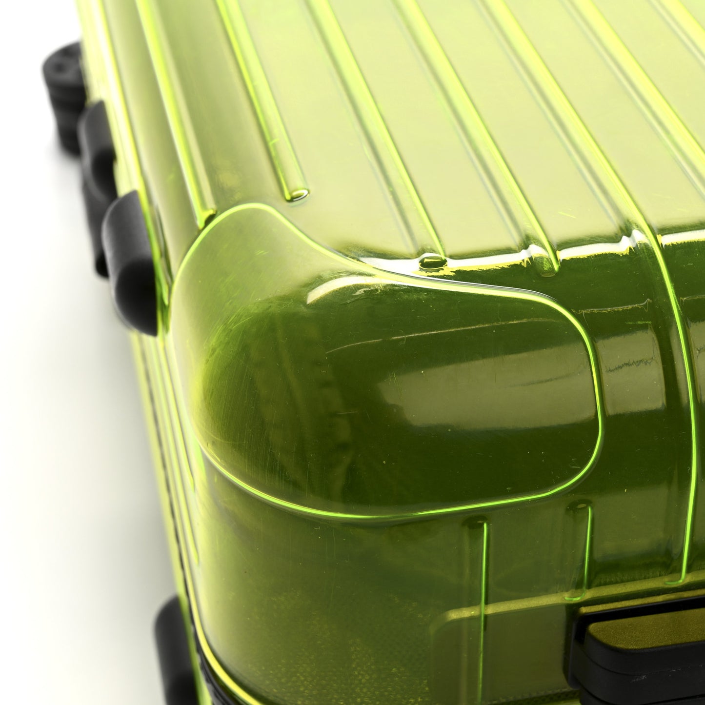 Transparent Polycarbonate Essential Cabin Neon Lime Yellow