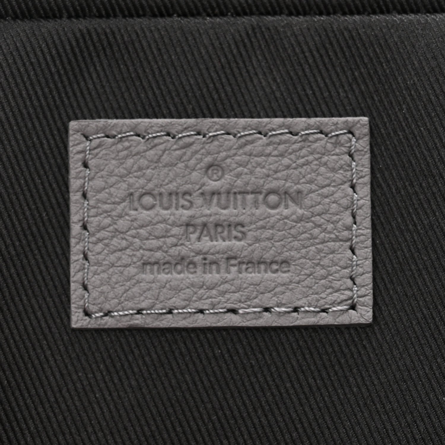 Louis Vuitton Calfskin Monogram Shadow Trio Messenger Anthracite Gray 7 of 10