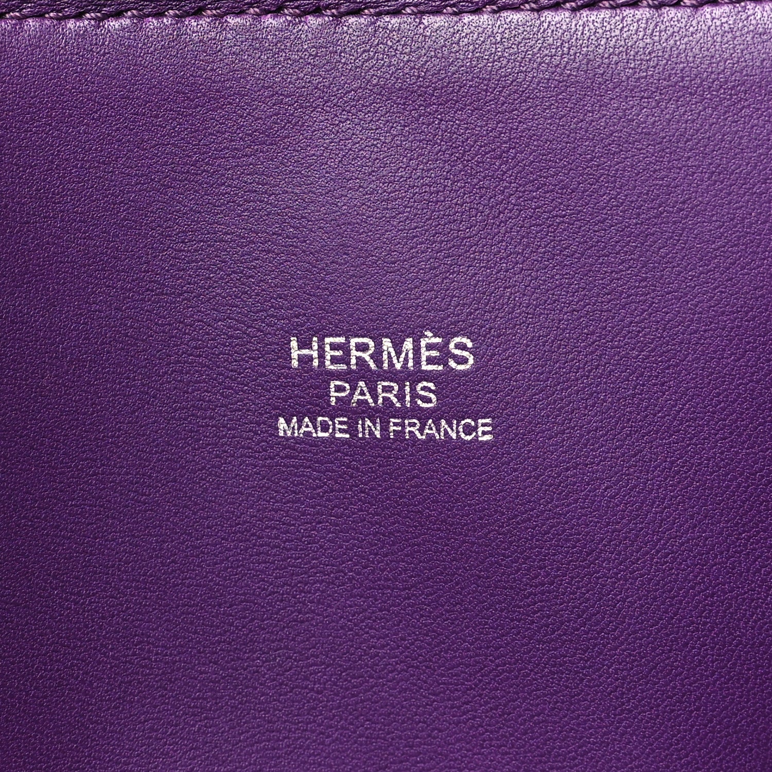 Hermes Taurillon Clemence Bolide 31 Ultraviolet 6 of 11