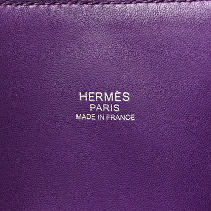 Hermes Taurillon Clemence Bolide 31 Ultraviolet 6 of 11