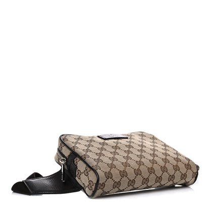 Gucci Monogram Belt Bag Dark Brown 4 of 12