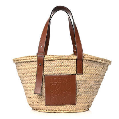 Loewe Raffia Basket Tote Bag Natural Tan 1 of 11