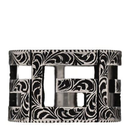 Gucci Sterling Silver Wide Square G Band Ring 65 11 1 of 5