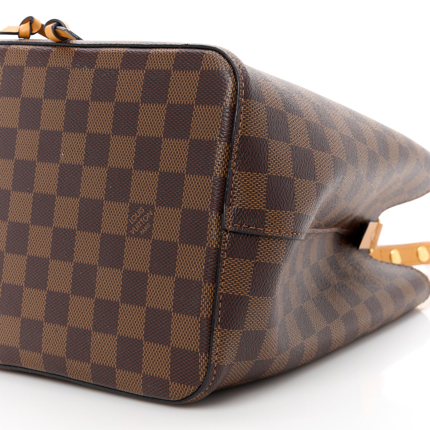 Damier Ebene Neonoe MM Safran