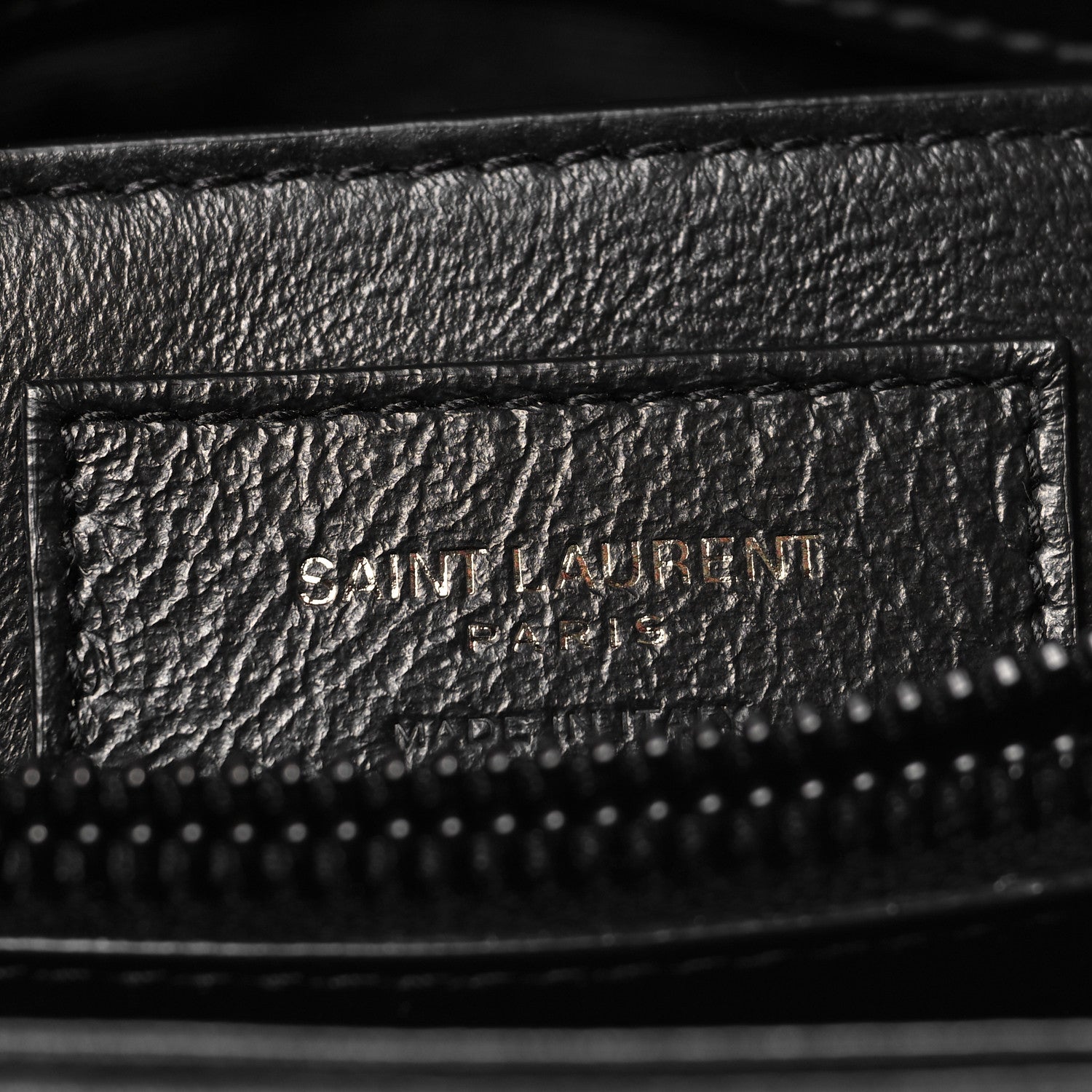 Saint Laurent Calfskin Y Quilted Monogram Monochrome Small Loulou Chain Satchel Black 6 of 10
