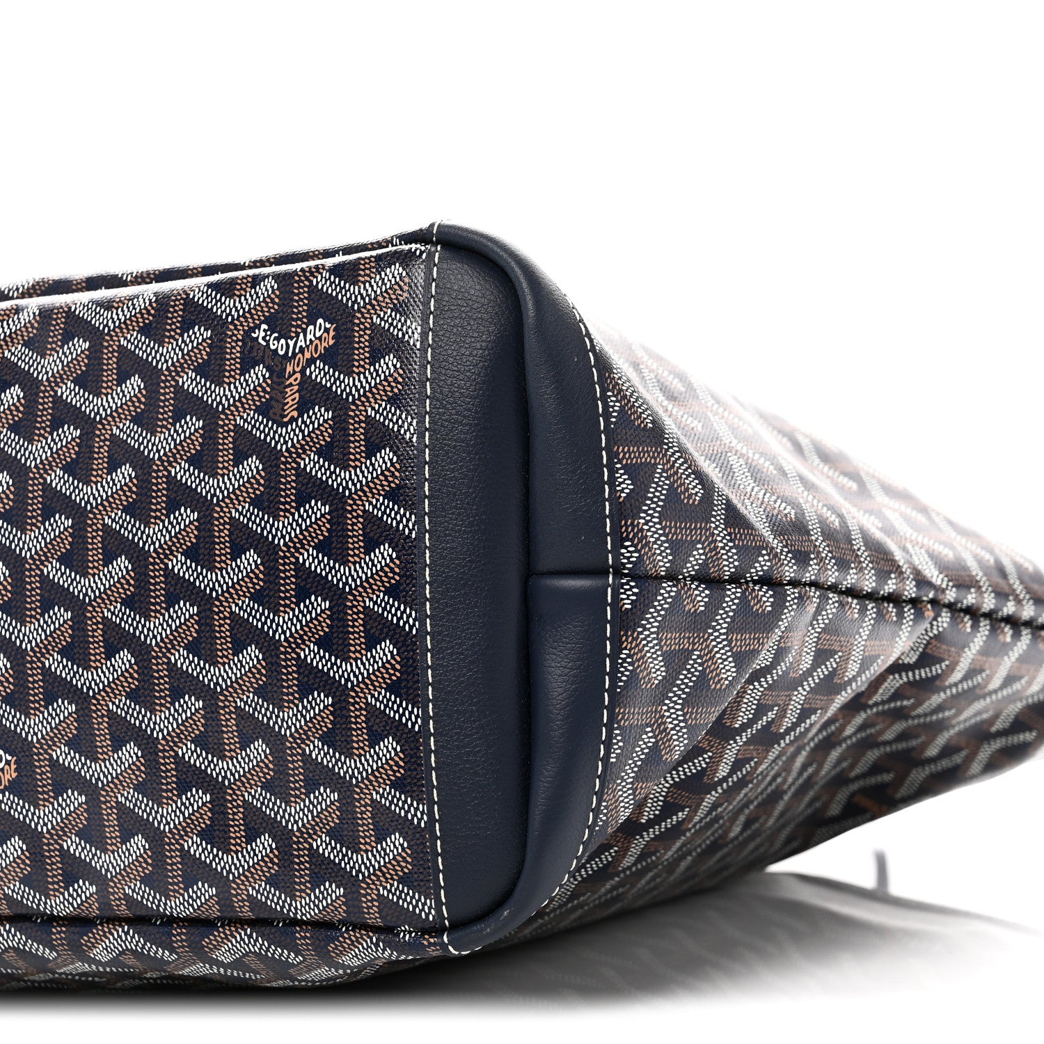 Goyard Goyardine Artois MM Navy 10 of 10