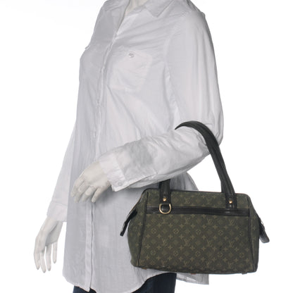 Louis Vuitton Mini Monogram Josephine PM Dark Kaki 2 of 7