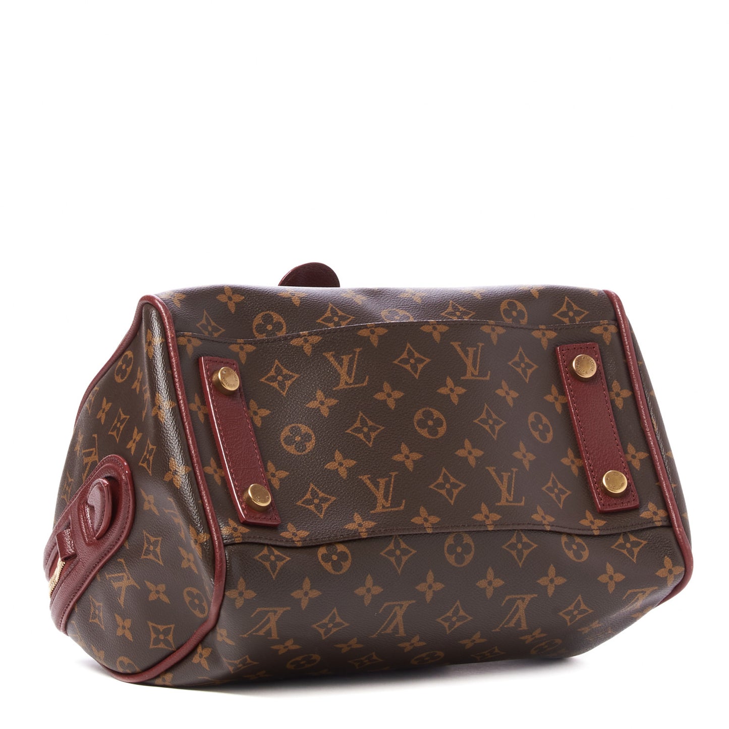 Monogram Golden Arrow Speedy Burgundy
