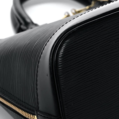 Louis Vuitton Epi Alma PM Black 9 of 20