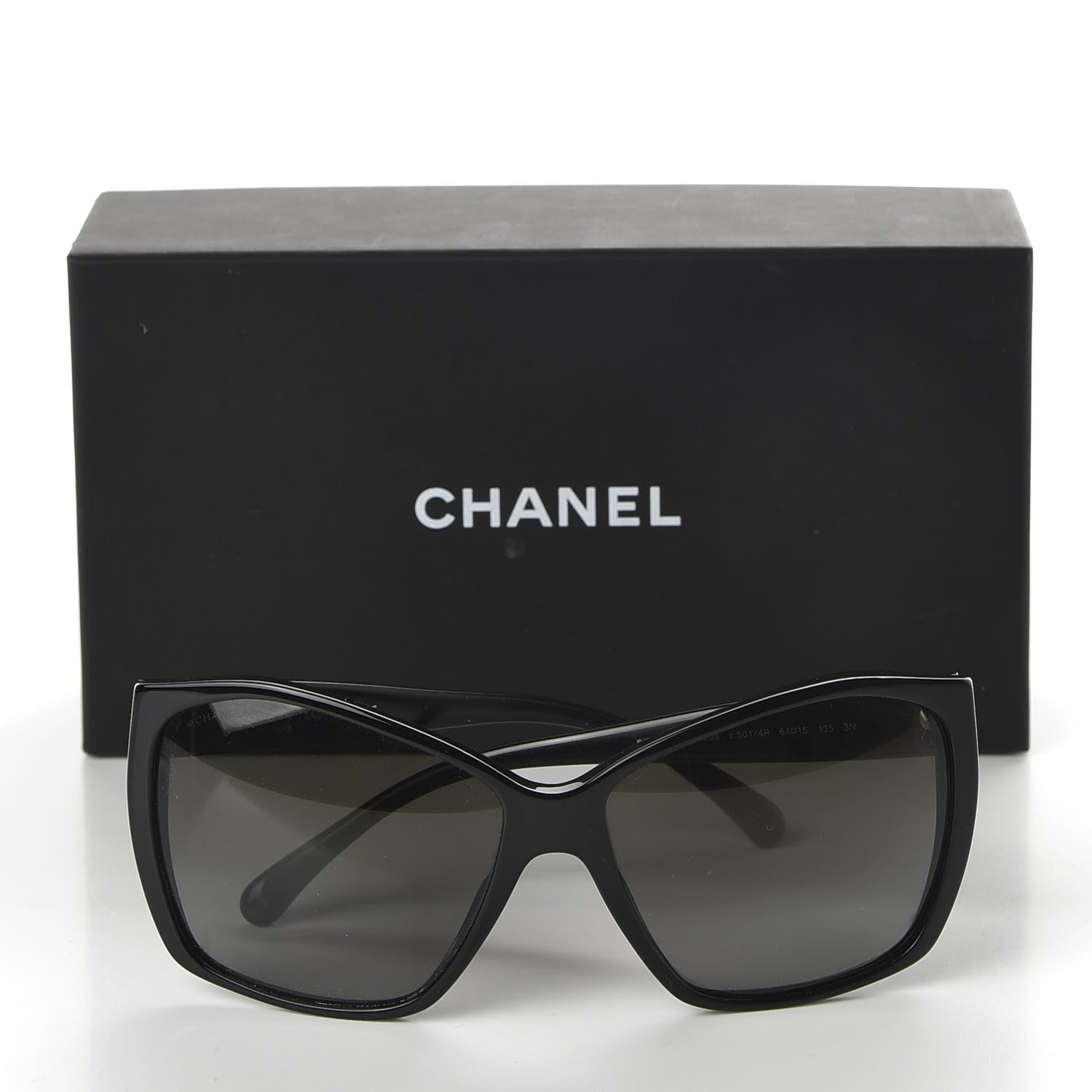 Chanel Acetate CC Sunglasses 5203 Black 8 of 8