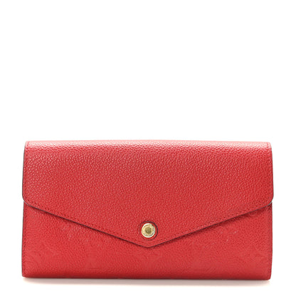 Louis Vuitton Empreinte Sarah Wallet NM Cherry 1 of 7