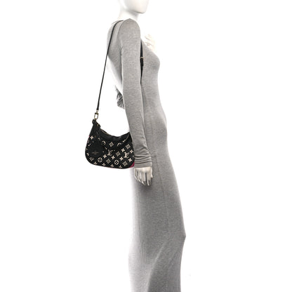 Louis Vuitton Empreinte Monogram Spring in the City Bagatelle NM Black White Pink 2 of 9