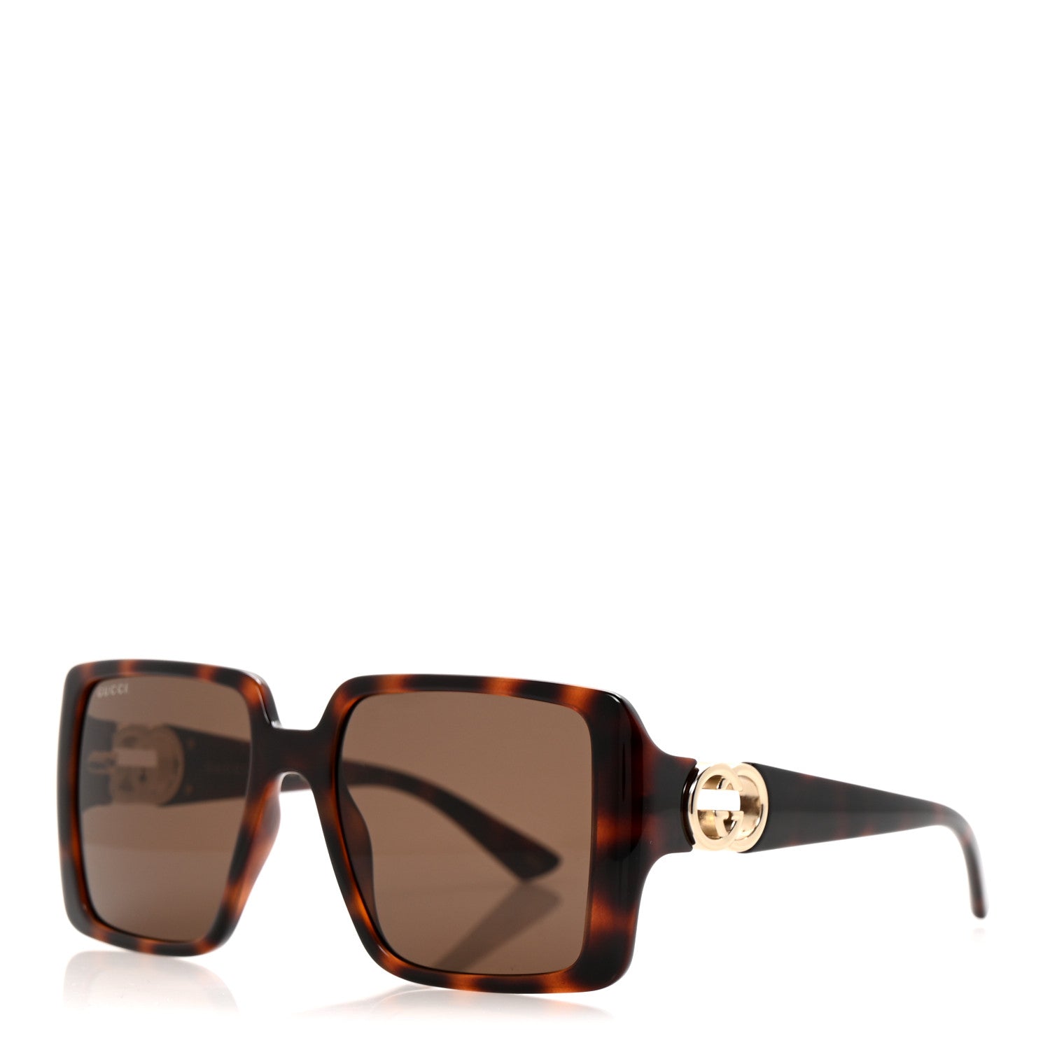 Gucci Acetate Frame Sunglasses GG1692S Tortoise 1 of 9