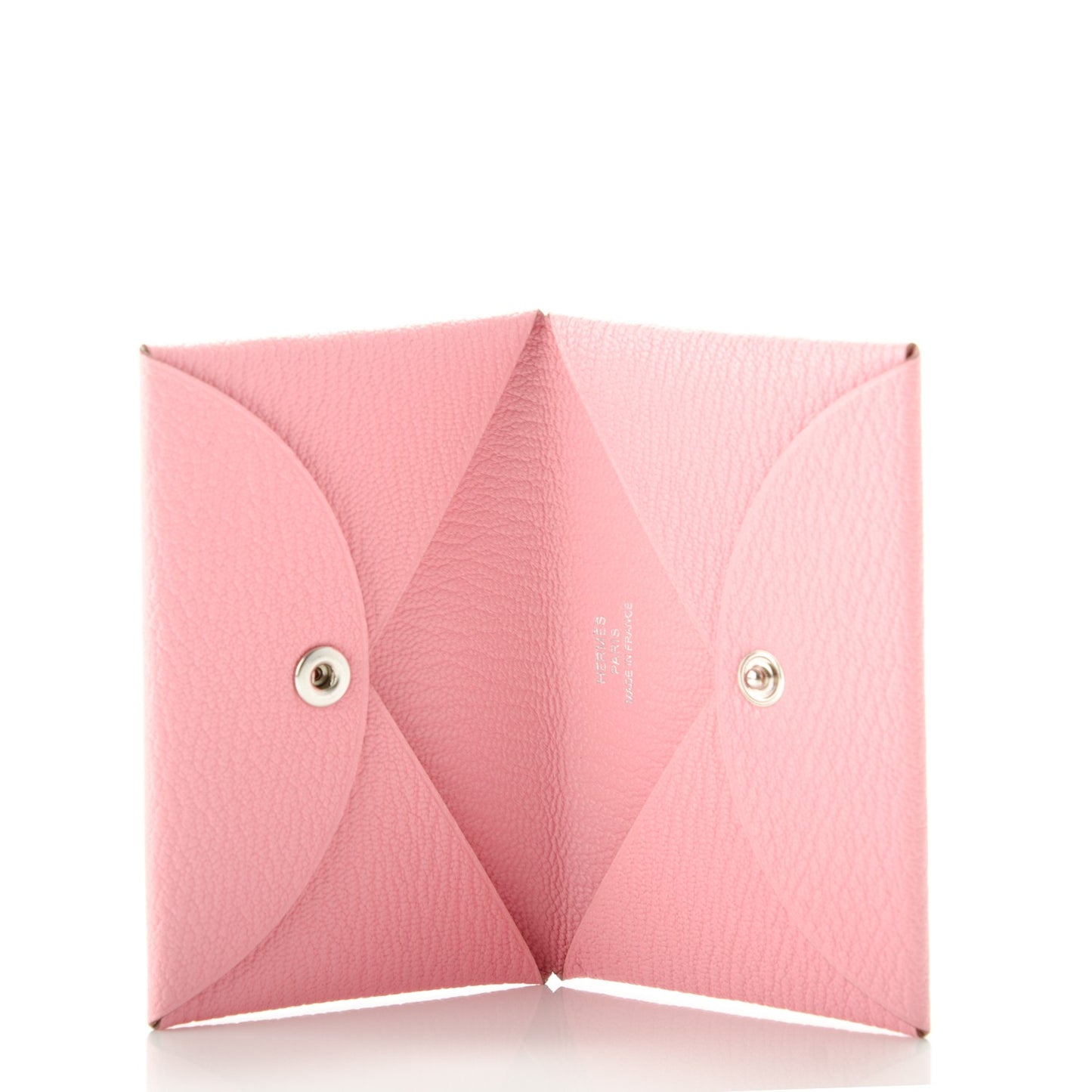 Chevre Mysore Calvi Card Case Rose Confetti