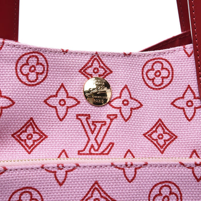 Louis Vuitton Canvas Cabas Ipanema PM Pink 13 of 13