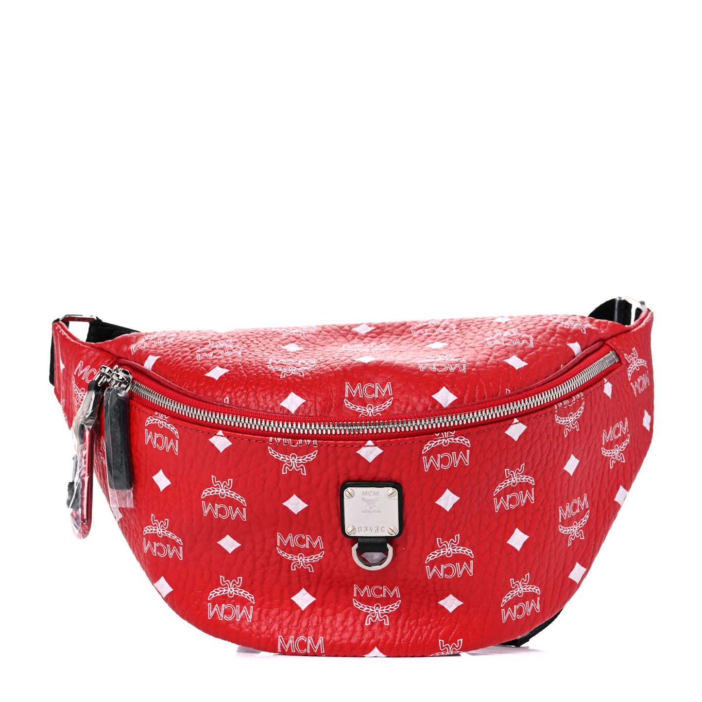 Visetos Large Fursten Belt Bag Red