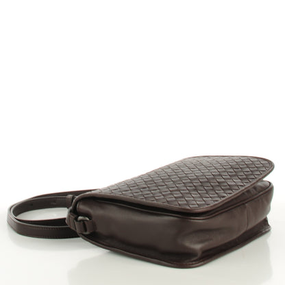 Bottega Veneta Nappa Intrecciato Messenger Bag Ebano 4 of 8