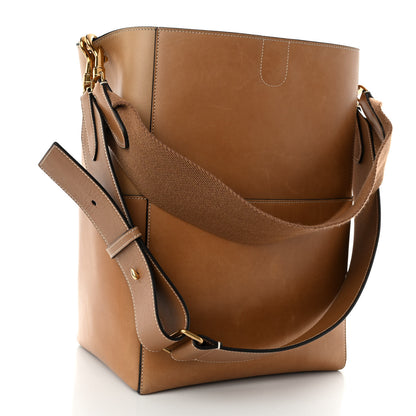 Celine Natural Calfskin Sangle Bucket Bag Light Camel 3 of 11