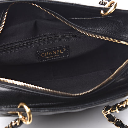 Chanel Caviar Quilted Petit Timeless Tote PTT Black 5 of 15