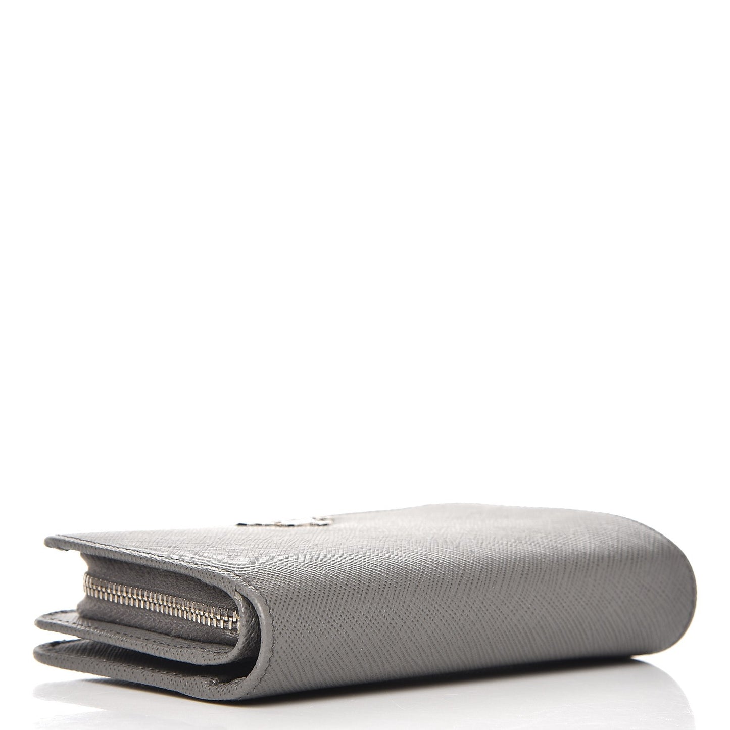 Saffiano Metal Compact Wallet Marmo