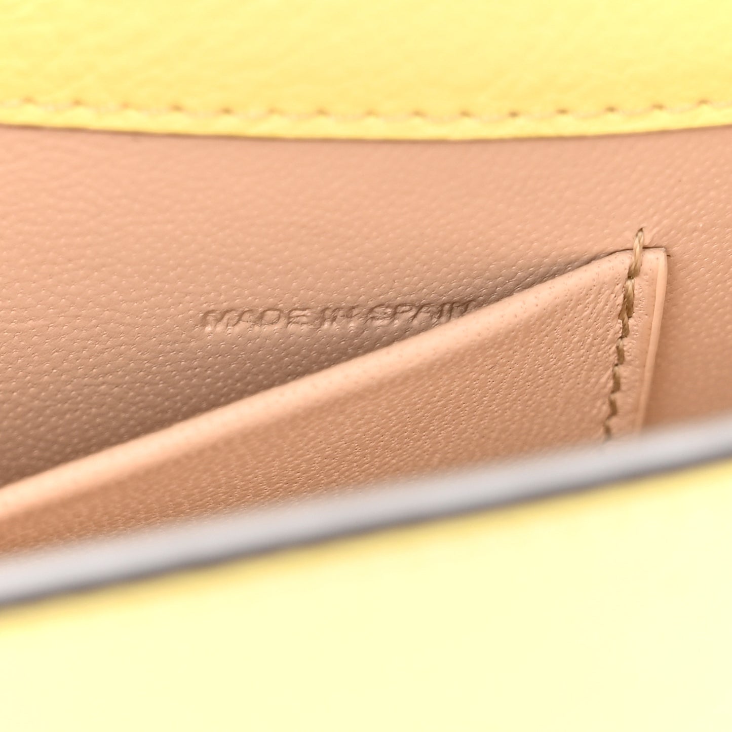 Calfskin Small Nile Bracelet Minaudiere Bag Lemonade