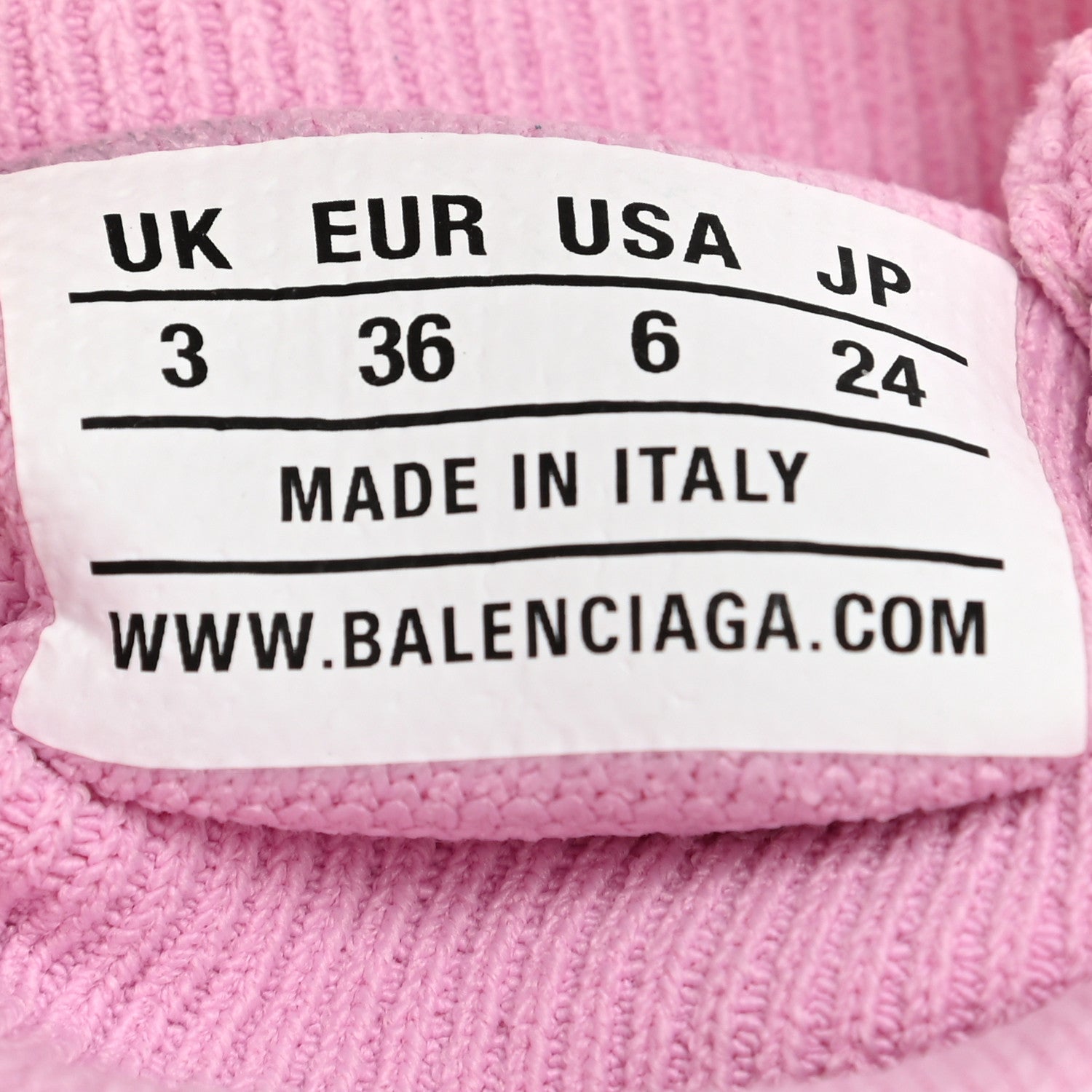 Balenciaga Technical 3D Recycled Knit Womens Speed 2.0 Sneakers 36 Monocolor Light Pink 7 of 11
