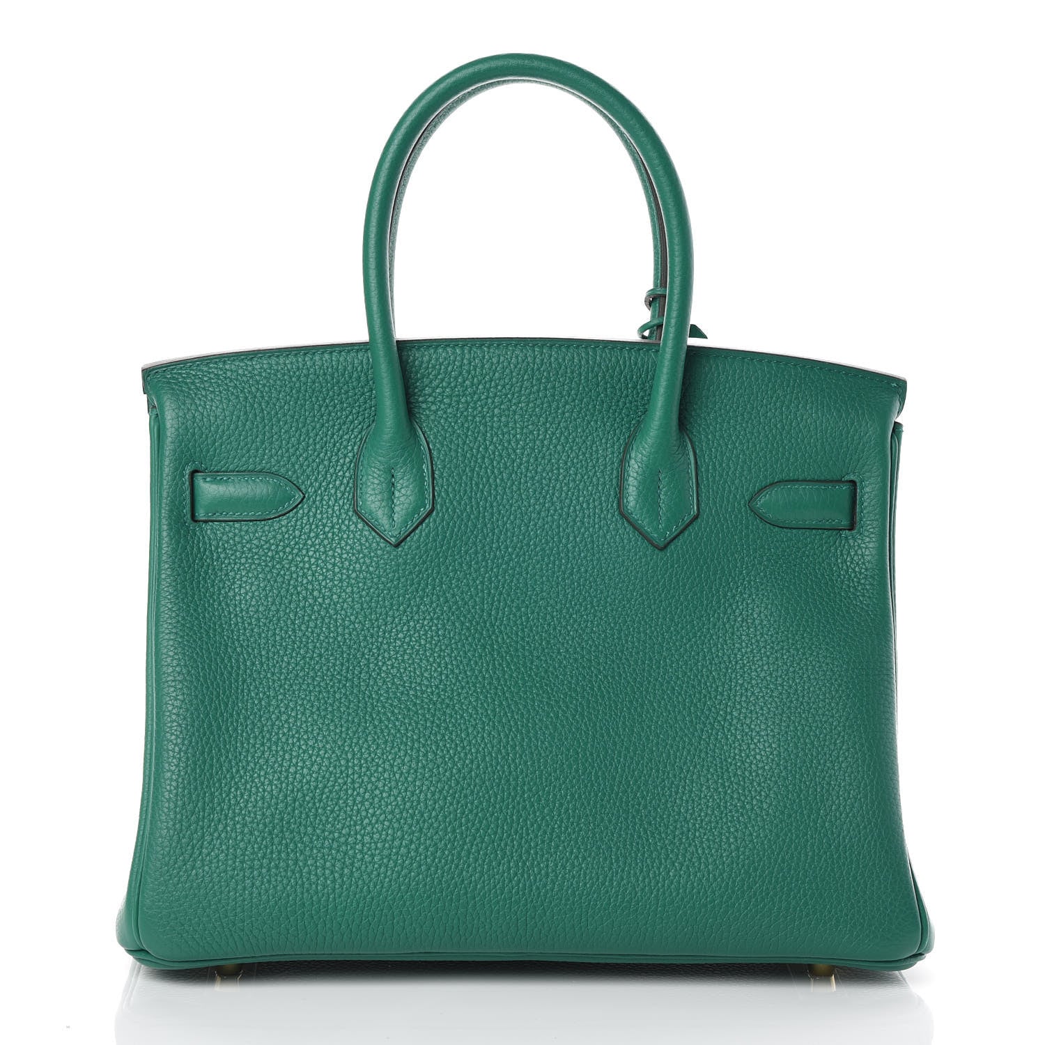 Hermes Taurillon Clemence Birkin 30 Vert Vertigo 3 of 34
