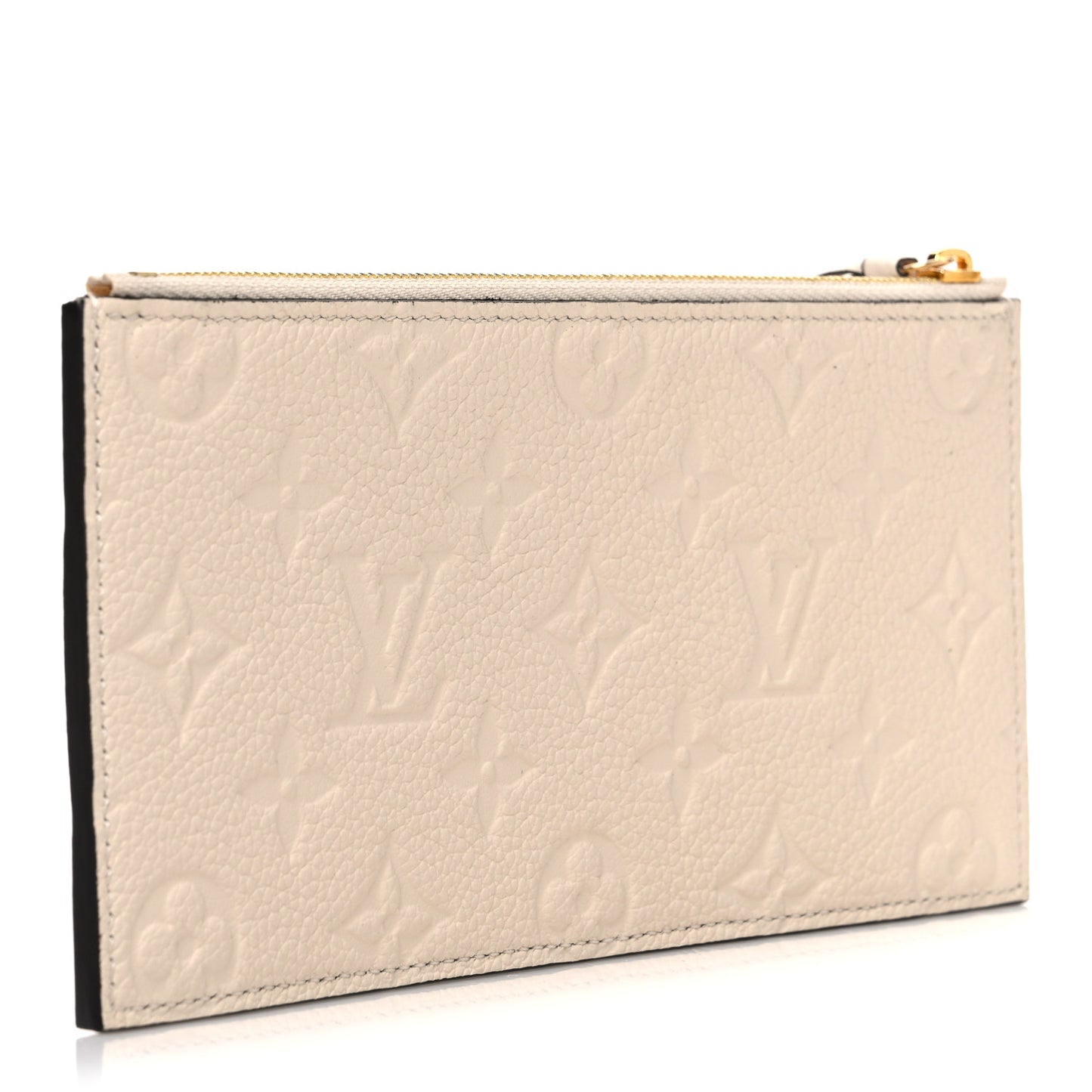 Empreinte Felicie Chain Wallet Zippered Insert Cream