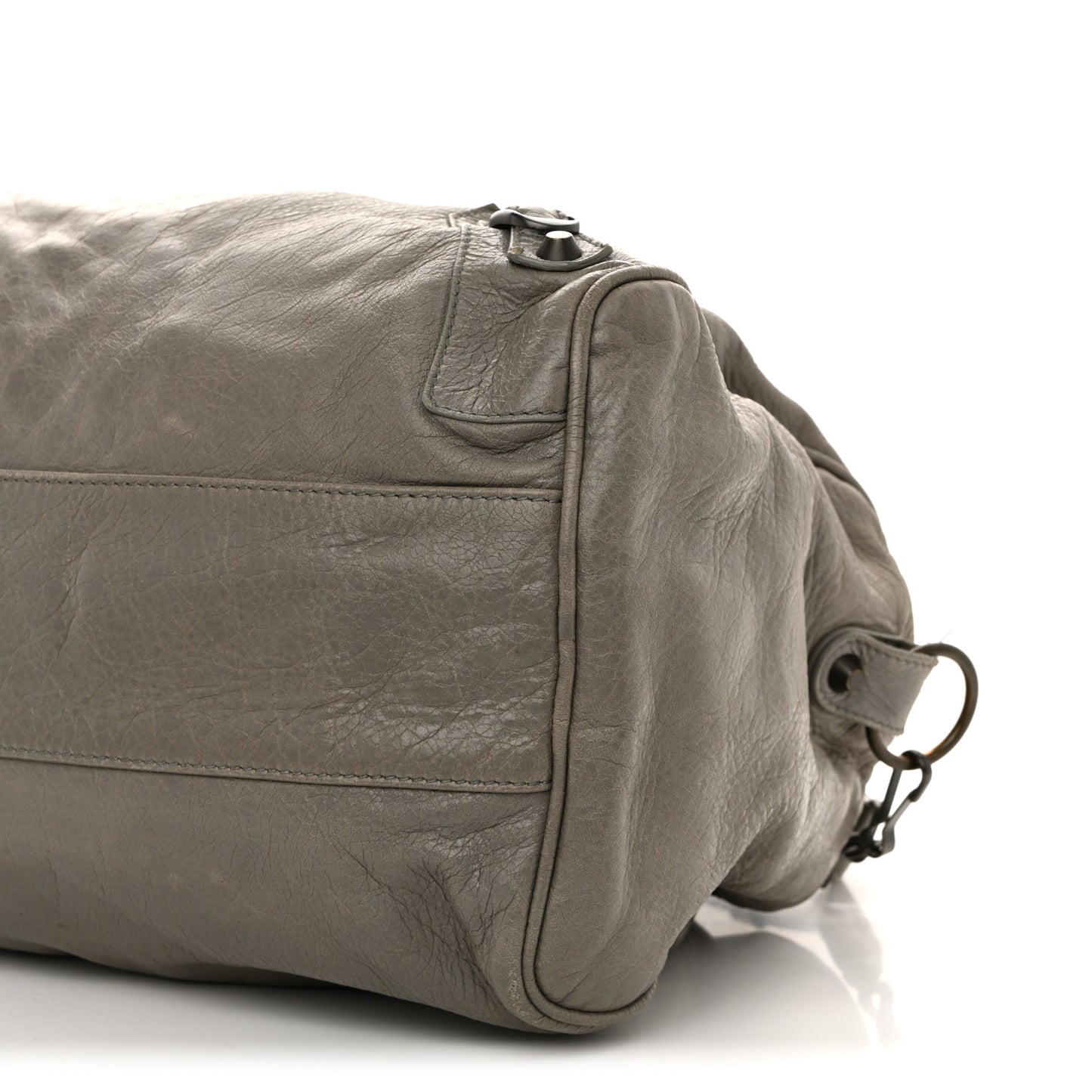 Agneau Classic Hardware Boston Gris Pyrite