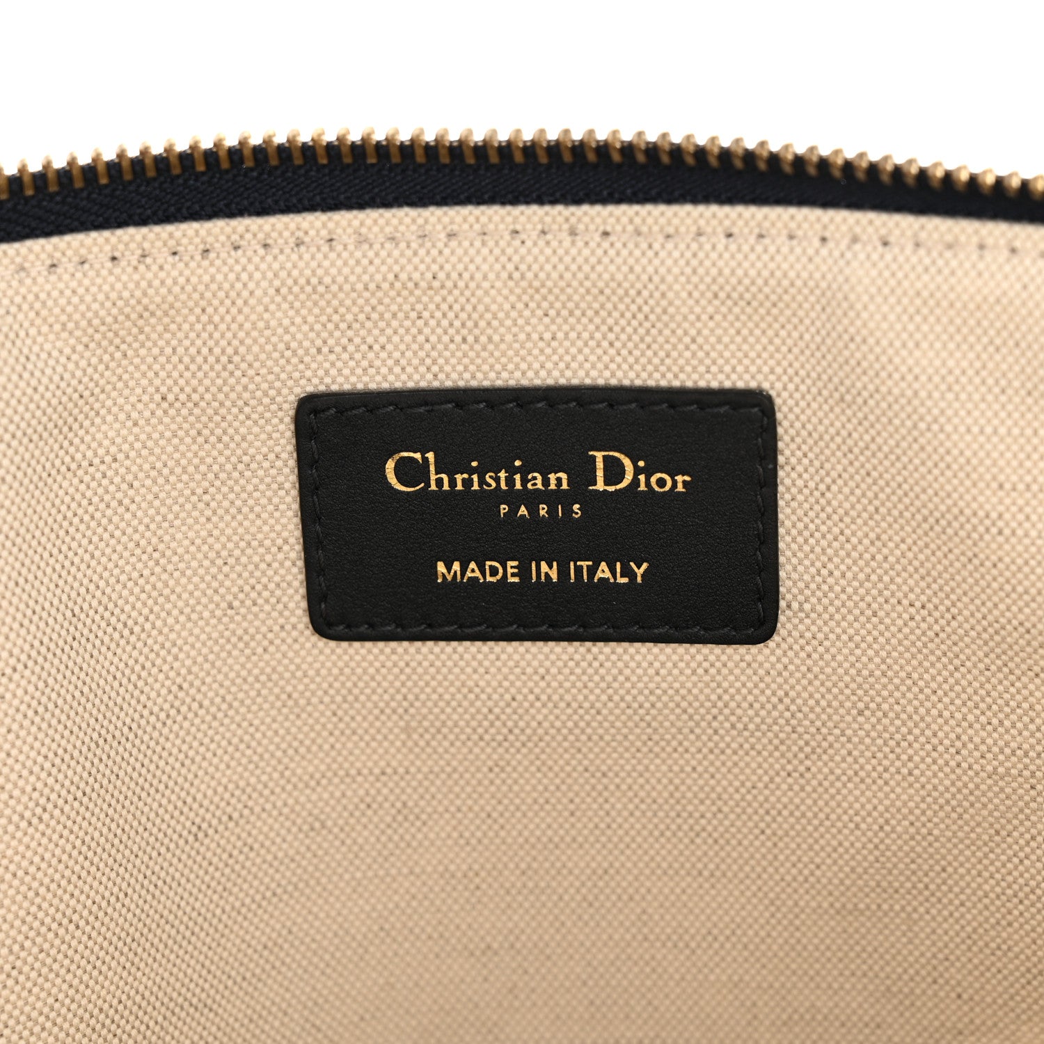 Christian Dior Oblique Pouch Clutch Blue 6 of 8