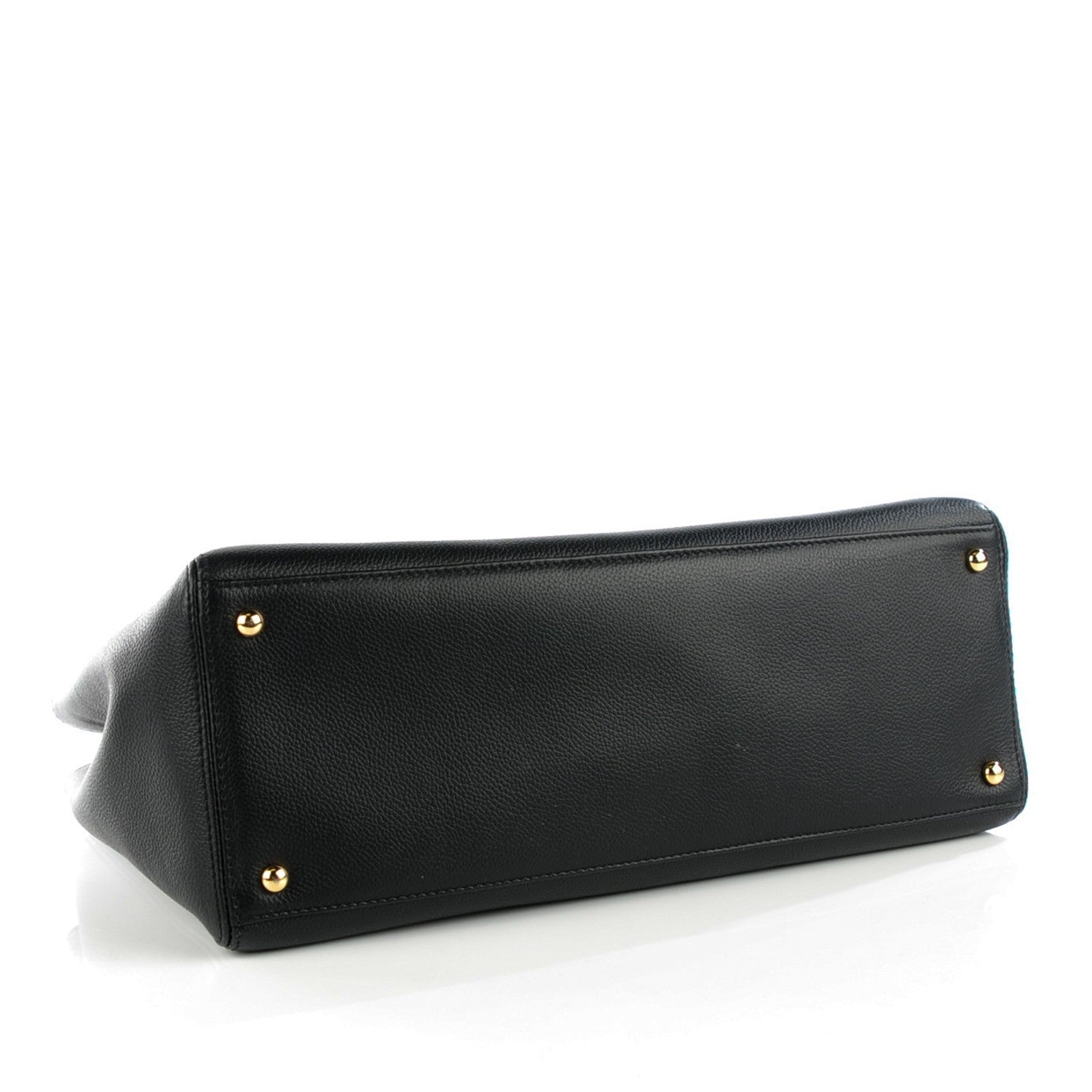 Chanel Calfskin Cerf Executive Shopper Tote Black 7 of 8