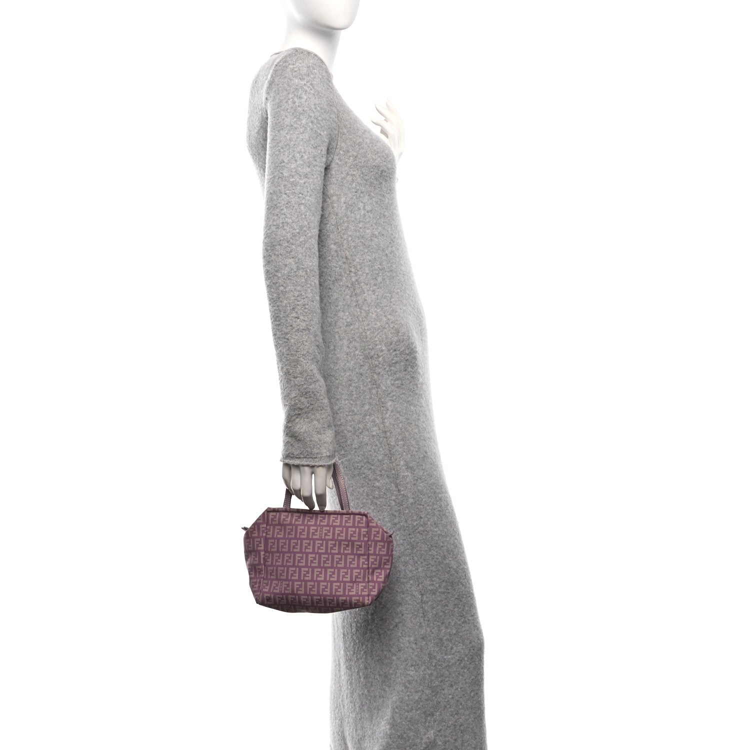 Fendi Zucchino Mini Tote Lilla 2 of 10