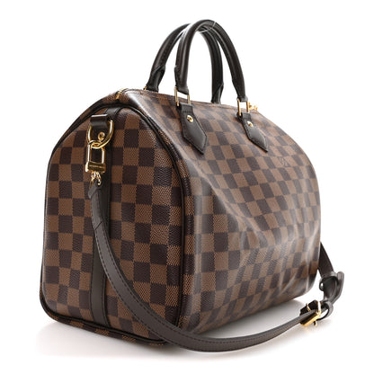 Louis Vuitton Damier Ebene Speedy Bandouliere 30 3 of 11
