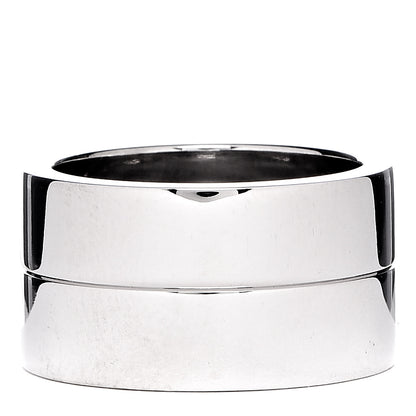 Cartier 18K White Gold 11mm Wide LOVE Ring 51 5.75 3 of 6