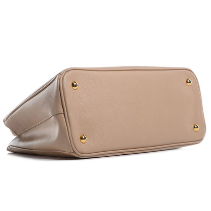 Prada Saffiano Lux Medium Tote Sabbia 5 of 11