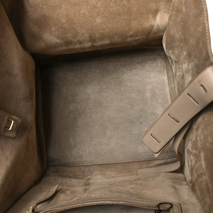 Celine Grained Calfskin Medium Phantom Luggage Beige 5 of 13