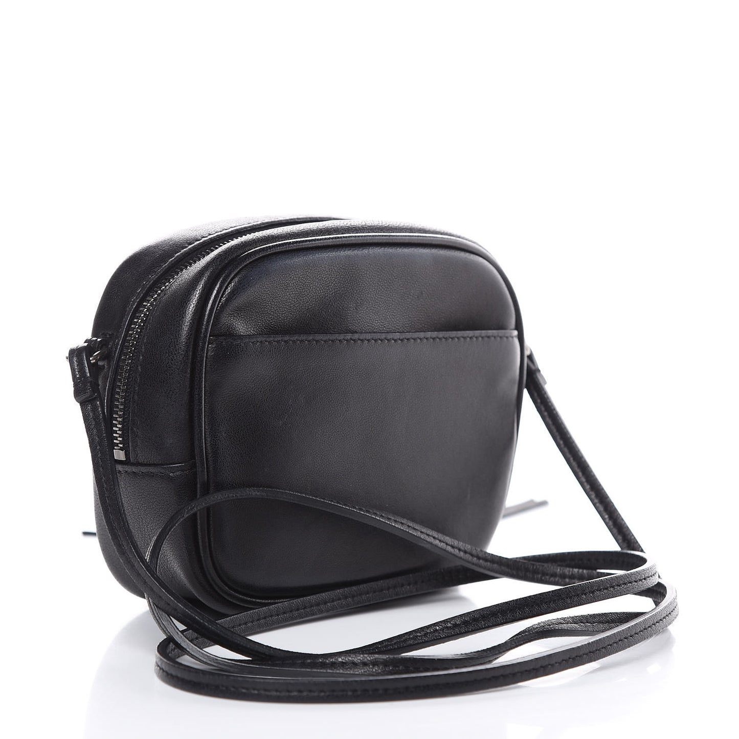 Nappa Embossed Star Monogram Blogger Bag Black
