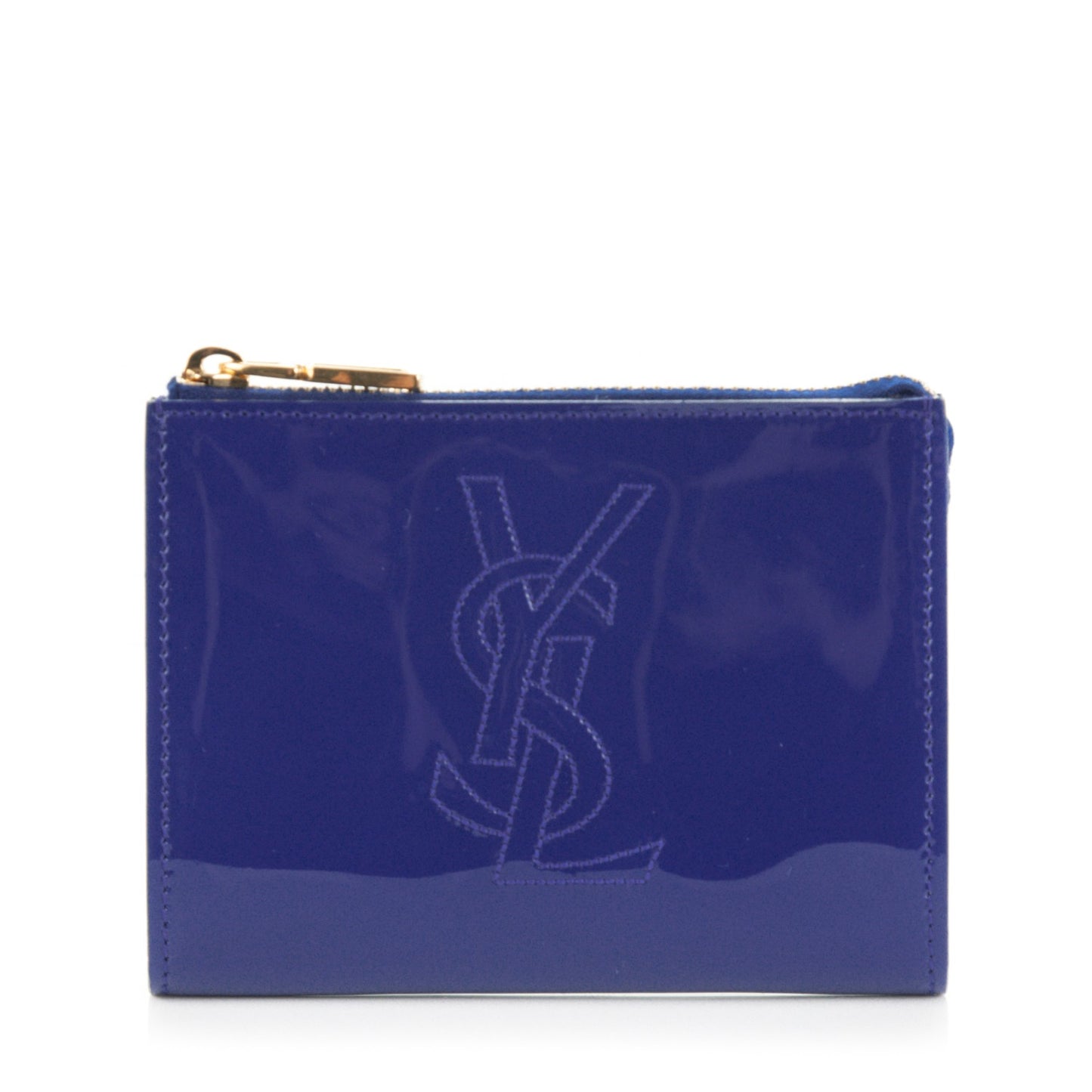 Patent Belle De Jour Coin Purse Royal Blue