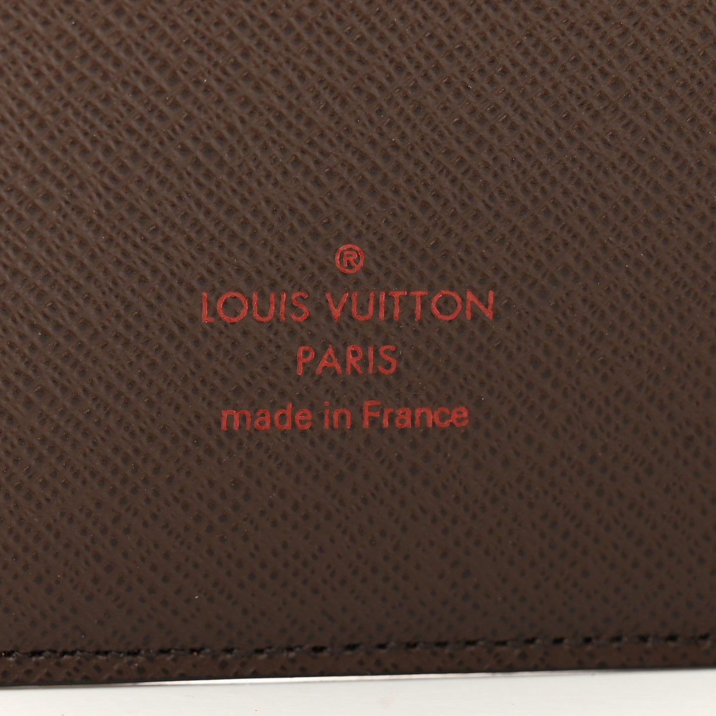 Damier Ebene Large Ring Agenda Cover