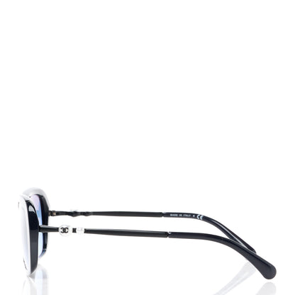 Chanel Pearl Square Sunglasses 5427-H Black 3 of 8