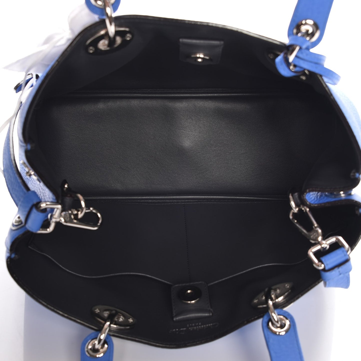 Bullcalf Medium Diorissimo Tote Blue