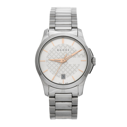 Gucci Stainless Steel 27mm G-Timeless Quartz Watch 1 of 6