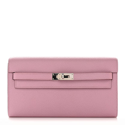 Hermes Epsom Kelly To Go Wallet Mauve Sylvestre 3 of 10