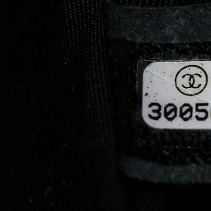 Chanel Quilted Lambskin Metal Bar Clutch Bag Black 7 of 11