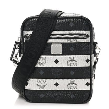 MCM Visetos Spot Crossbody Bag Black 1 of 9